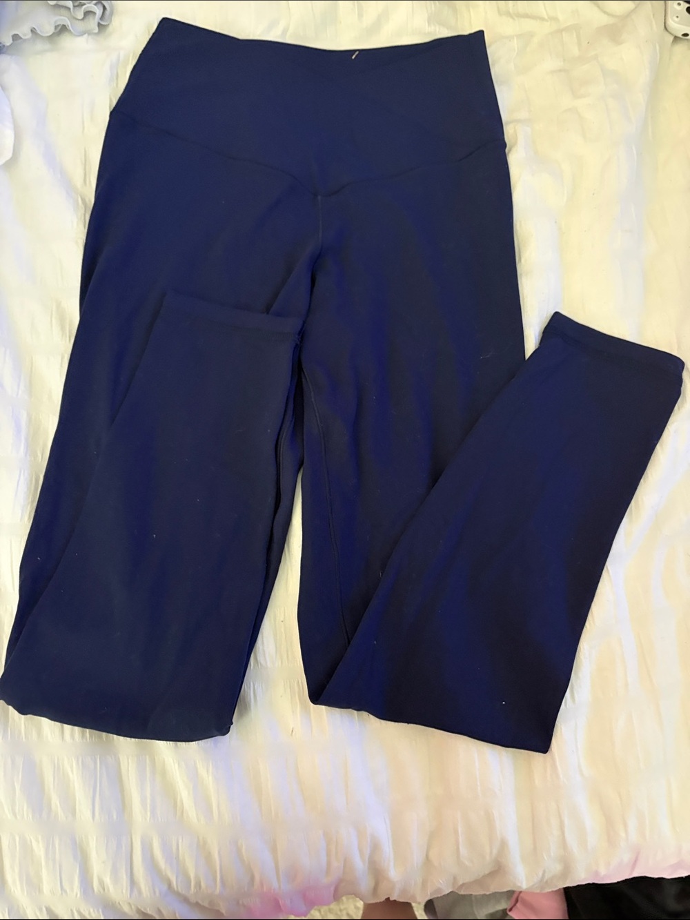 aerie Navy High-Rise Leggings